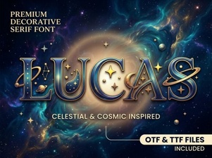 Lucas Font: Modern Typography for Creative Design Projects