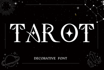 Enchanting Tarot Fonts for Mystical Design Projects