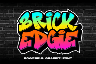 Brick Edgie Font Free Download - Bold Display Typeface