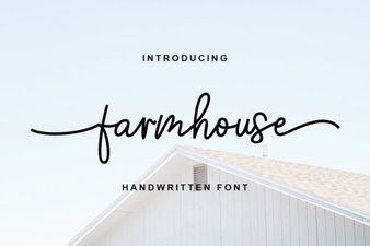 Rustic Farmhouse Font Styles for Creative Design Projects