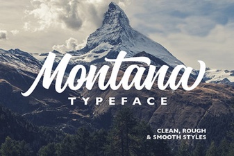Montana Font: Bold Design for Creative Projects
