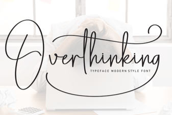 Enhance Creative Projects with Overthinking Font